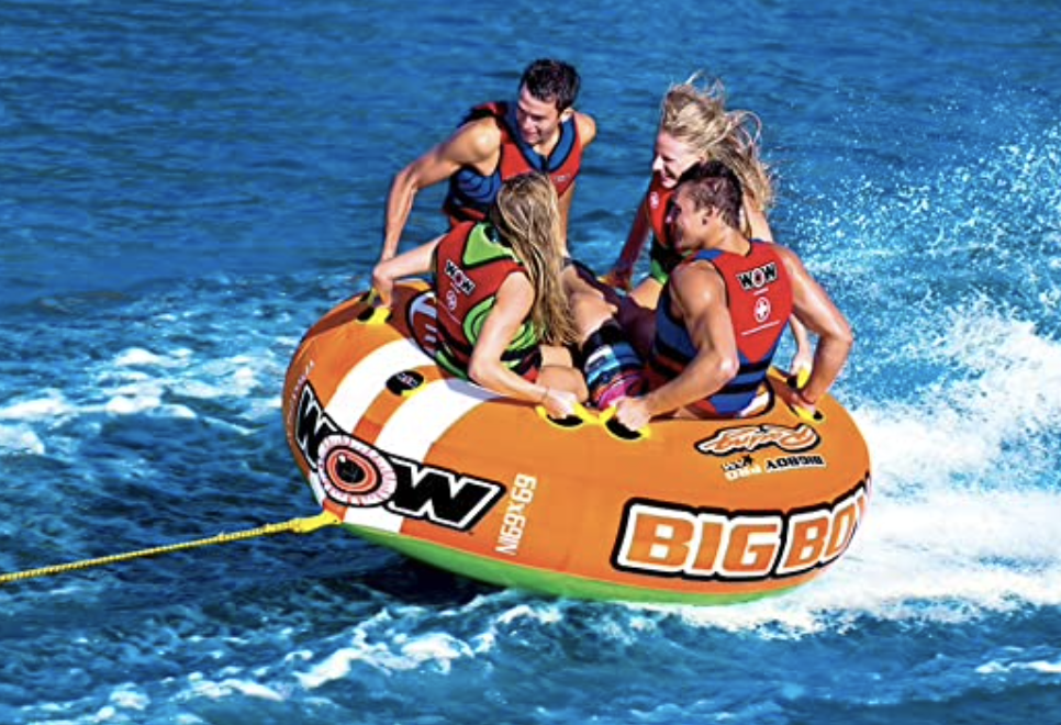 トーイングチューブ 3人乗り ジェットスキー 引っ張り物 4人乗り  